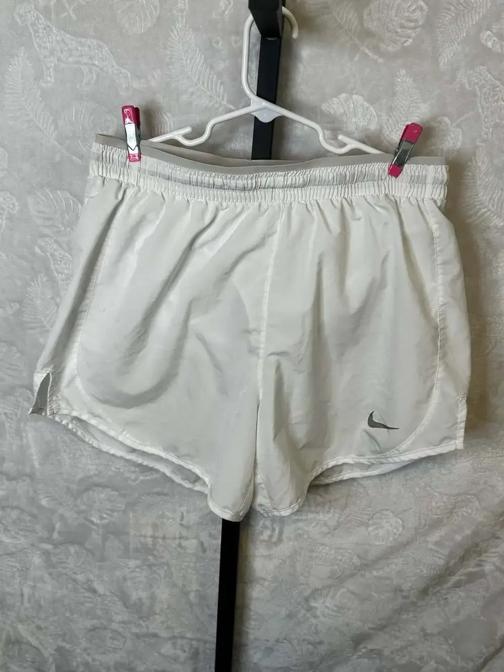 Nike Dri-FIT Running Shorts White Size‎ Small